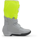 Bottes enfant FOX comp jaune/gris | Oxmoto