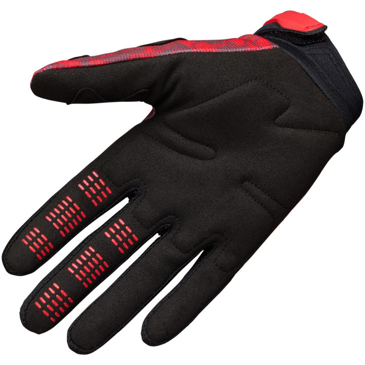 Gants FOX 180 abyss rouge | Oxmoto