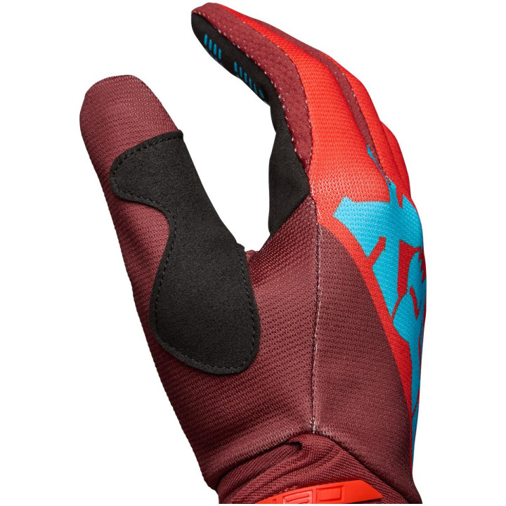 Gants FOX 180 raid rouge | Oxmoto