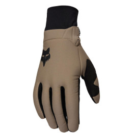 Gants FOX defend thermo marron | Oxmoto