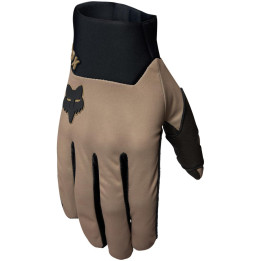 Gants FOX defend wind offroad marron | Oxmoto