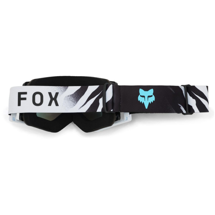 Masque FOX airspace clutch blanc/noir | Oxmoto
