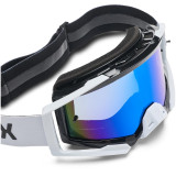 Masque FOX airspace clutch blanc/noir | Oxmoto