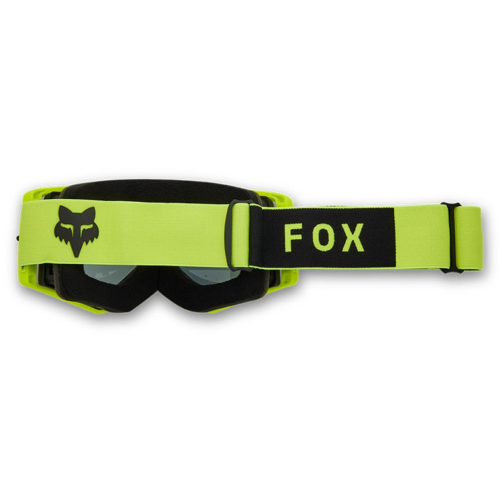 Masque FOX airspace core jaune | Oxmoto
