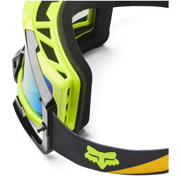 Masque FOX airspace foundry jaune | Oxmoto