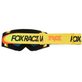 Masque FOX airspace temper jaune | Oxmoto