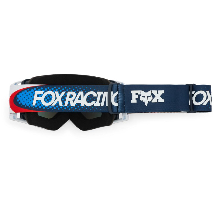 Masque FOX airspace temper bleu | Oxmoto