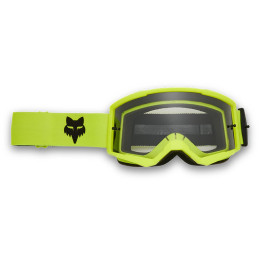 Masque FOX main core jaune 32985-130-OS | Oxmoto