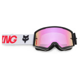 Masque FOX main draft noir/rose | Oxmoto