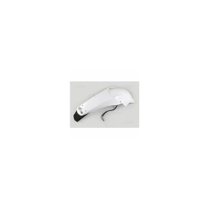 Garde-boue arrière + support de plaque avec feu UFO blanc Yamaha wr250f/450f 1087822002