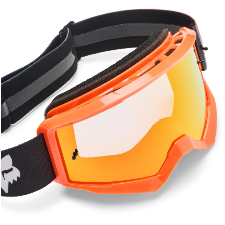 Masque FOX main draft orange | Oxmoto