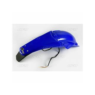 Garde-boue arrière + support de plaque avec feu UFO bleu reflex Yamaha wr450f/250f
