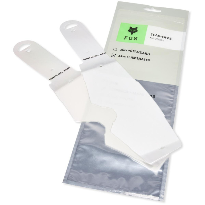 Tear-off laminnés FOX arspc/main - 2 packs de 7 | Oxmoto