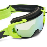 Masque FOX vue core jaune | Oxmoto