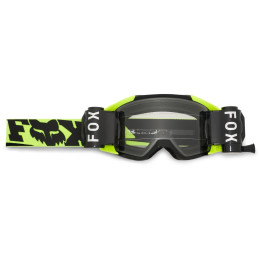 Masque FOX vue roll-off jaune | Oxmoto
