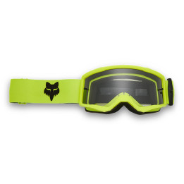 Masque enfant FOX main core jaune | Oxmoto