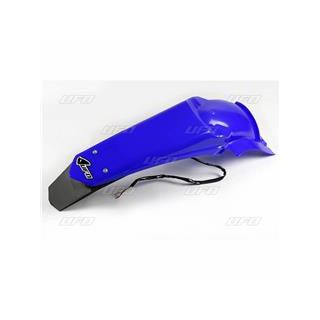 Garde-boue arrière + support de plaque avec led UFO bleu reflex Yamaha wr450f