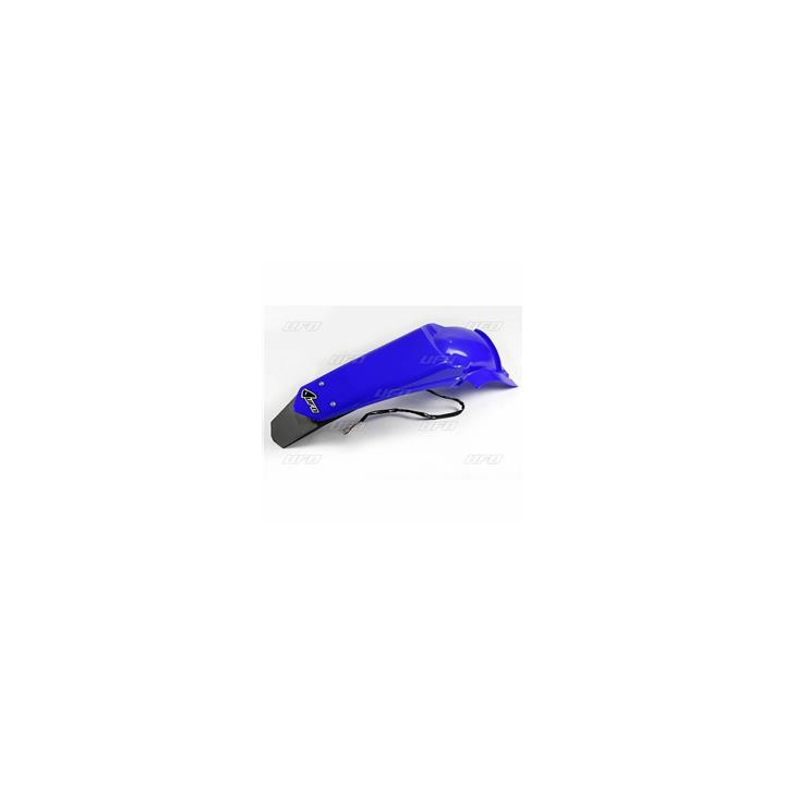 Garde-boue arrière + support de plaque avec led UFO bleu reflex Yamaha wr450f