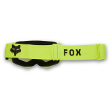 Masque enfant FOX main core jaune | Oxmoto
