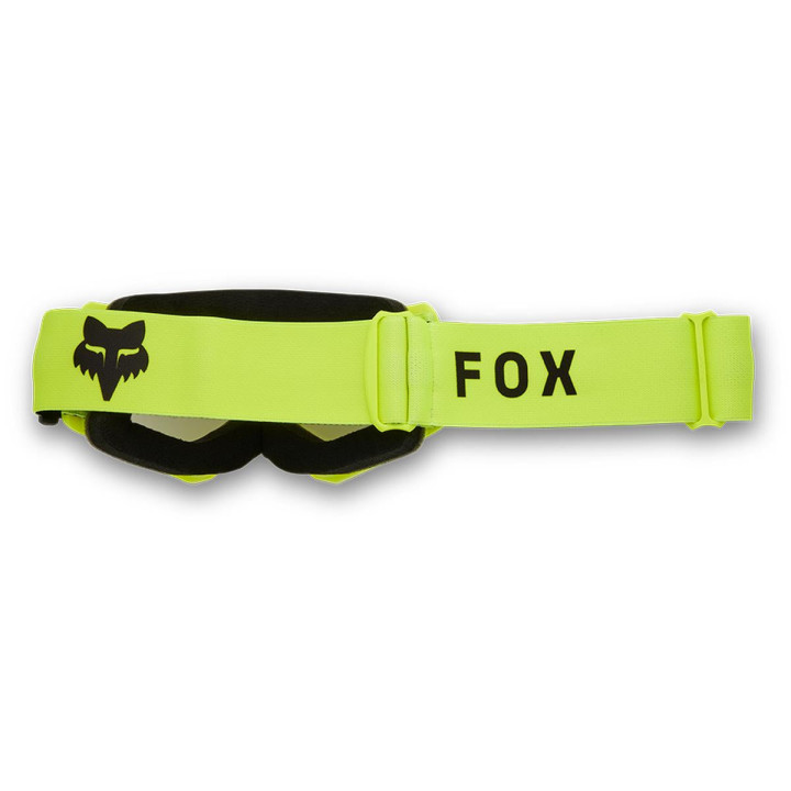Masque enfant FOX main core jaune | Oxmoto