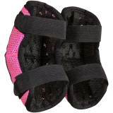 Coudières enfant FOX peewee titan s/m noir/rose | Oxmoto