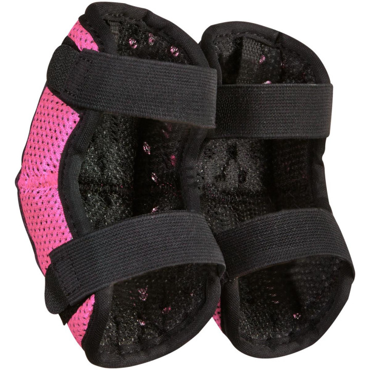 Coudières enfant FOX peewee titan s/m noir/rose | Oxmoto