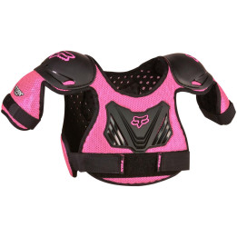 Pare-pierres enfant FOX peewee titan noir/rose | Oxmoto