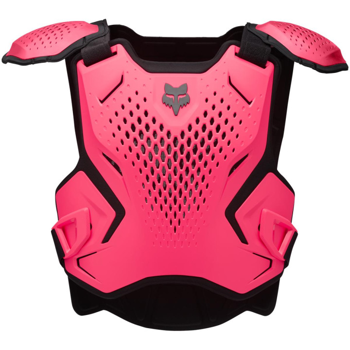 Pare-pierres enfant FOX r3 rose | Oxmoto