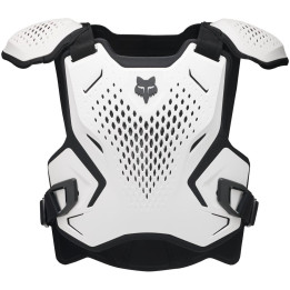Pare-pierres enfant FOX r3 blanc | Oxmoto
