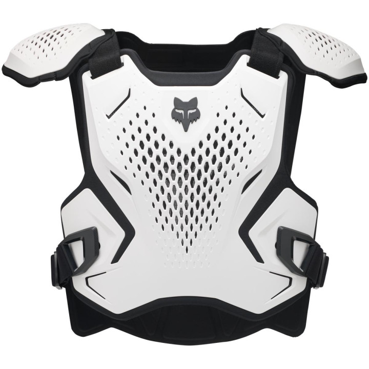 Pare-pierres enfant FOX r3 blanc | Oxmoto