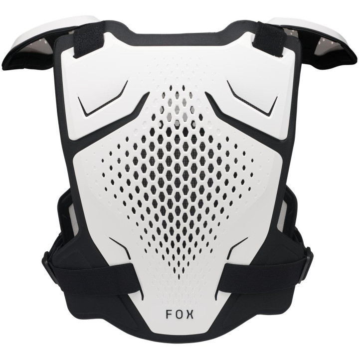 Pare-pierres enfant FOX r3 blanc | Oxmoto