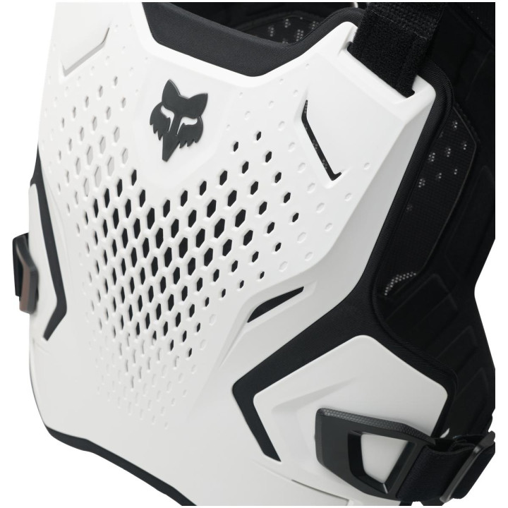 Pare-pierres enfant FOX r3 blanc | Oxmoto
