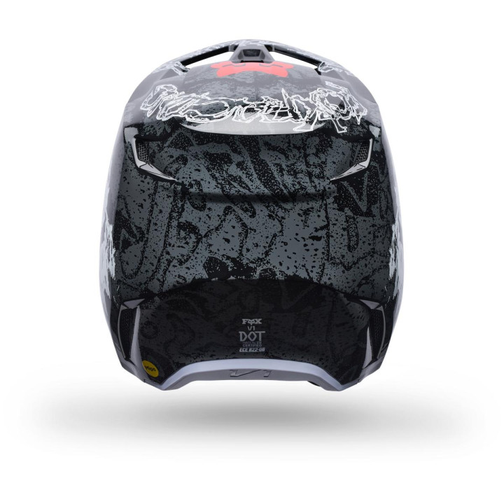 Casque FOX v1 abyss noir | Oxmoto