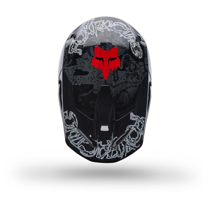 Casque FOX v1 abyss noir | Oxmoto
