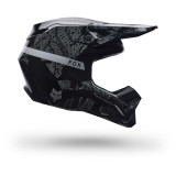 Casque FOX v1 bnkr noir | Oxmoto
