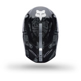 Casque FOX v1 bnkr noir | Oxmoto