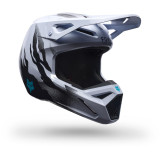 Casque FOX v1 clutch blanc/noir | Oxmoto