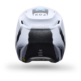 Casque FOX v1 clutch blanc/noir | Oxmoto