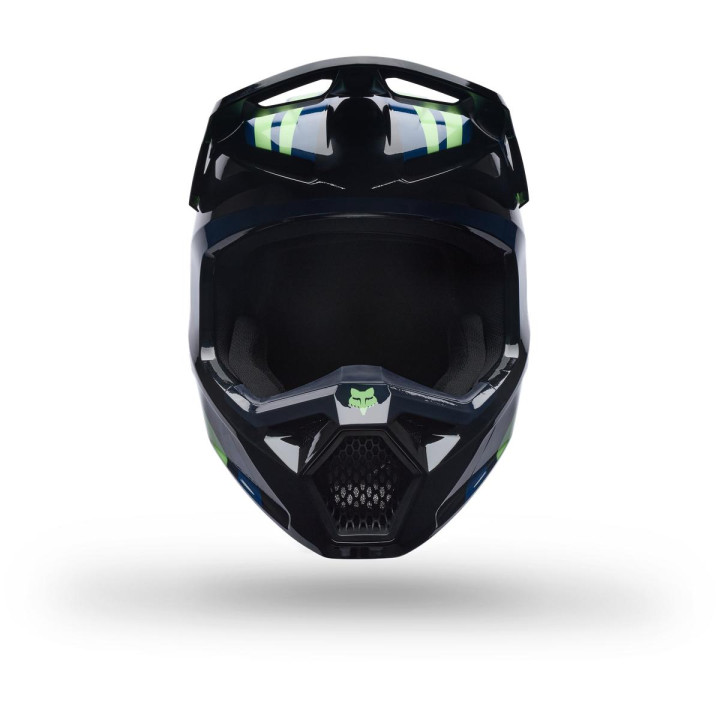 Casque FOX v1 draft noir | Oxmoto