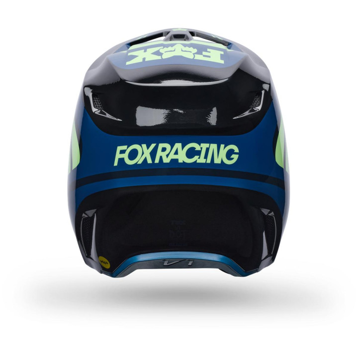 Casque FOX v1 draft noir | Oxmoto
