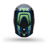 Casque FOX v1 draft noir | Oxmoto