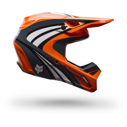 Casque FOX v1 draft orange | Oxmoto