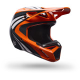 Casque FOX v1 draft orange | Oxmoto