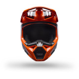 Casque FOX v1 draft orange | Oxmoto