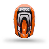 Casque FOX v1 draft orange | Oxmoto