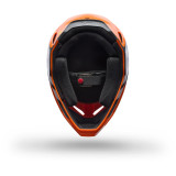 Casque FOX v1 draft orange | Oxmoto