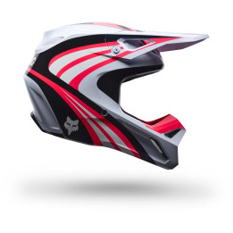 Casque FOX v1 draft blanc | Oxmoto
