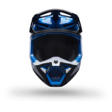 Casque FOX v1 frame bleu | Oxmoto