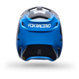 Casque FOX v1 frame bleu | Oxmoto
