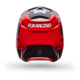 Casque FOX v1 frame rouge | Oxmoto